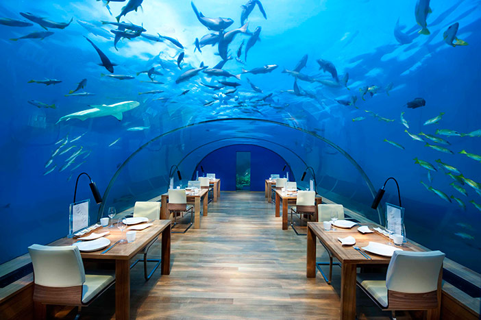 Restaurante submarino Ithaa