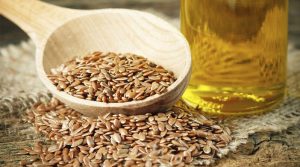 óleo de linhaça para umectação